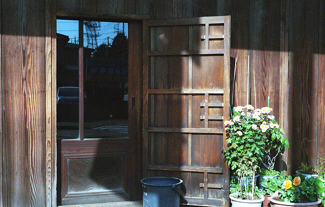 Wooden shutter