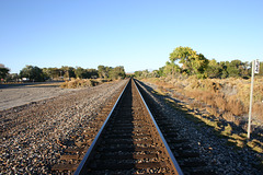 Railroad track, Lovelock Nevada