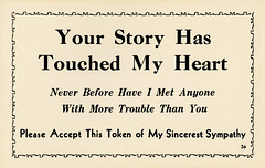 Your Story Has Touched My Heart