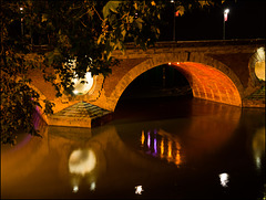 Le Pont Neuf de nuit