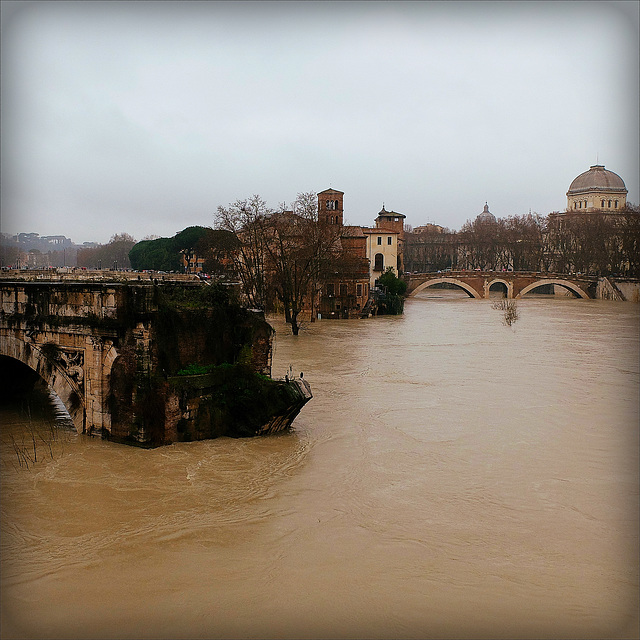 The Tiber today.