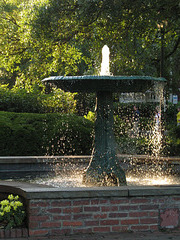 Fountain, Evening