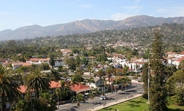 Santa Barbara County Courthouse Tower View (2099)