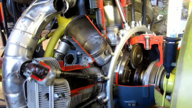 Sternmotor /Radial engine
