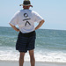 Tim at Ocracoke beach