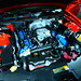 Dubai 2013 – Dubai International Motor Show – Ford Mustang engine