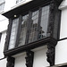 Dartmouth- Window and Carvings on the Butterwalk