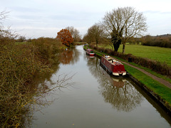 Autumn Reflections on the Grand Union Canal