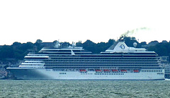 Oceania Marina Passing Cowes - 11 June 2013