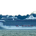 Oceania Marina Passing Cowes - 11 June 2013