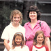 Elise, Mary, Emily and Jessica Lauzon, 1988