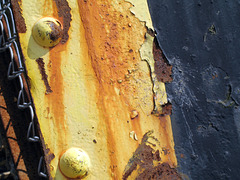 Yellow Paint with Rust