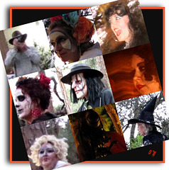 The many different looks of Halloween ..