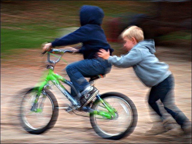 in motion in motion