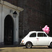 Fiat 500 Wedding car