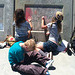 Chalk art challenge at redondo sea wall, 2013