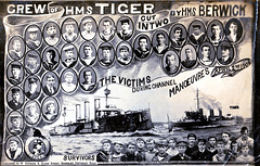 The sinking of HMS Tiger 2nd April 1908