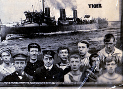 The sinking of HMS Tiger 2nd April 1908