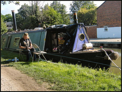 Tony Bryant on the Oxford Canal