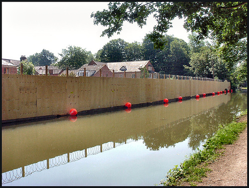 21st century canal scenery