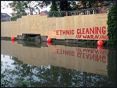 "ethnic cleaning" warning