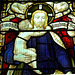 Victorian Stained Glass Detail, South Wall of Nave, St James' Church, Idridgehay, Derbyshire