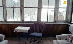 Back Porch In Winter