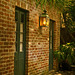 New Orleans Courtyard 2 Shadowbox Texture