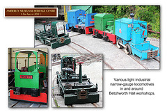 Light industrial narrow-gauge locos- Amberley Museum - 17.8.2011
