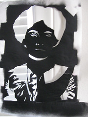 Emmeline Pankhurst stencil