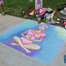 Commons-Inspired chalk art