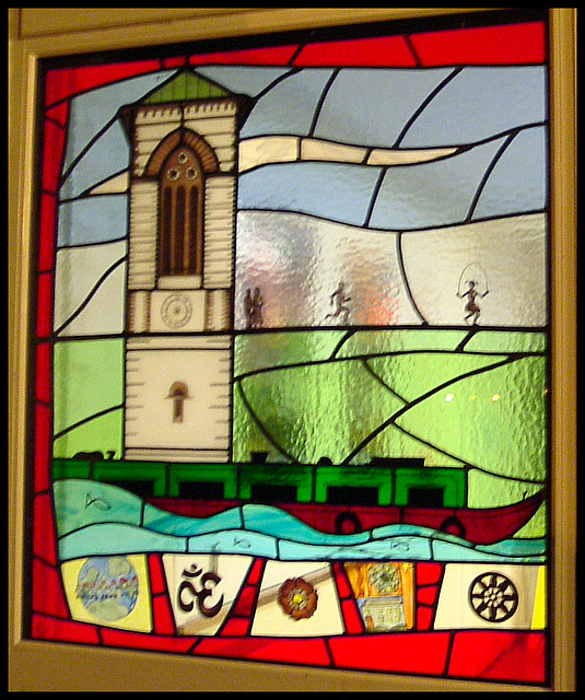 St Barnabas School window