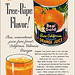 Real Gold Orange Juice Ad, 1947