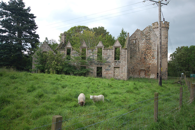 Fetternear House, Chapel of Garioch, Aberdeenshire (now a ruin)