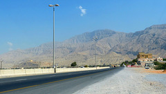 Fahrt Richtung Oman-Grenze