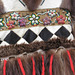 Beadwork is traditional to her clan
