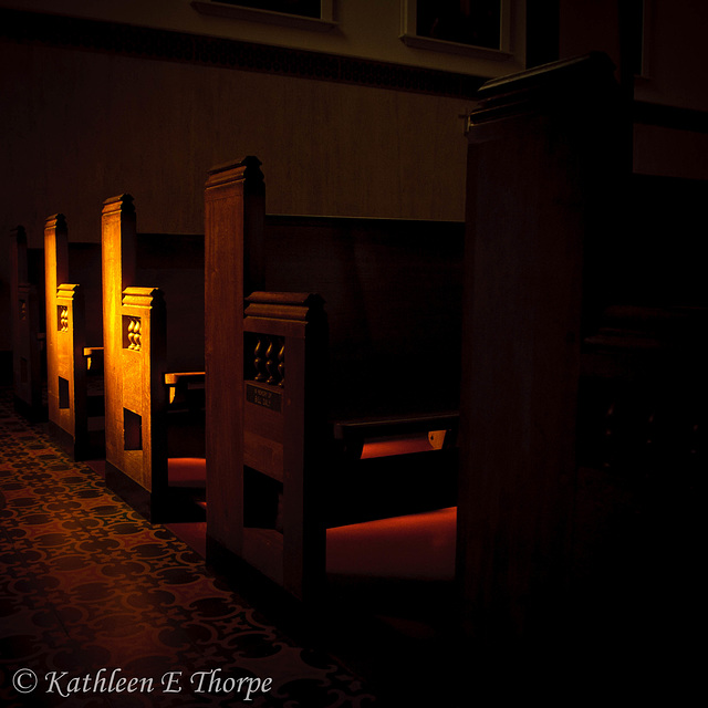 Cathedral Bascilica St. Augustine -  Pews