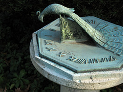 Peacock Sundial