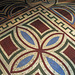 Mosaic tile floor