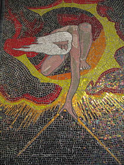 Blake Mosaic - The Ancient of Days