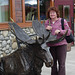 Arrived at last at the Denali Princess Hotel, Mary finds herself on the horns of a dead llama. No, it's a moose.