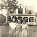 Mom, Yvonne and a friend.  Waveland, MS, 1942