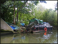 squatters on Castle Mill Stream