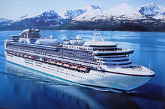 Artist's rendition of the Island Princess