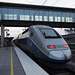 Auxons-Dessous: Gare Besançon Franche-Comté TGV: Départ du TGV 6880 pour Strasbourg.