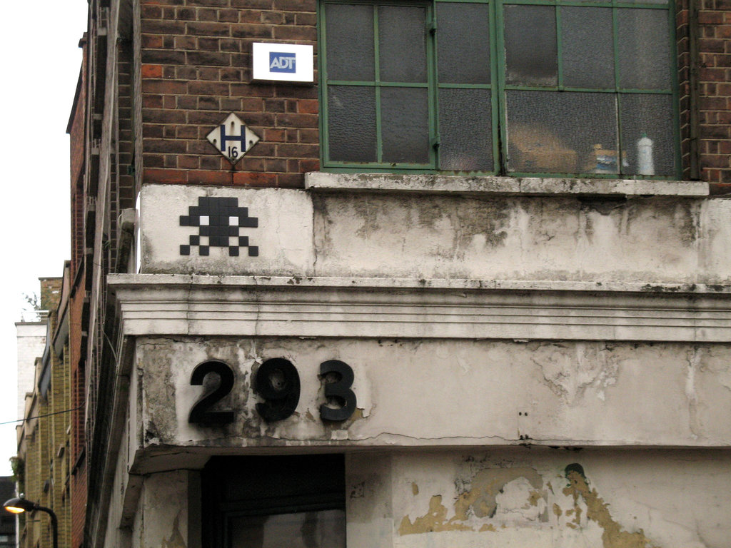 Old Street Space Invader