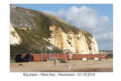 Big Pipes - West Bay - Newhaven - 21.10.2014