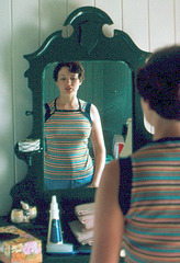 Young Woman In An Old House in Maine, 1976