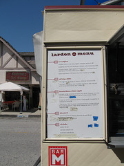 Lardon truck menu