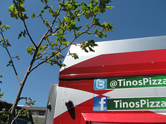 Tino's Pizza truck